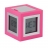 Réveil cubissimo Rose électro-luminescent