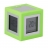 Réveil cubissimo Vert électro-luminescent
