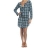 Robe chemise carreaux