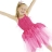 Robe Fée Pétale Rose 4/6 ans