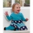 Robe patchwork Aqua