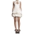 Robe popeline froisee