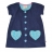 Robe velours côtelé Pretty Patch pocket Navy