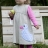 Robe velours de coton bio - Puddle Duck