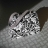 Sac à main Petit Modèle - Noir et argent