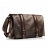 Sac besace Escale Chocolat en cuir