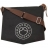 Sac besace Pampa en lin souple Noir