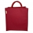 Sac en jute et coton - Rouge