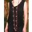 Sautoir Perles Rouge