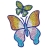 Sequin Magique - Papillon