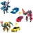 Set 3 robots transformables