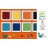 Set 8 encreurs bleu un jeu pour enfant Djeco