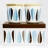 Set de 2 mugs en porcelaine « feuilles », Isak