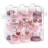 Set de 6 biberons 260ml Poudré rose