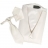 Set de cérémonie: gilet, cravalière et pochette ton crème