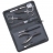 SET DE MANUCURE COMPLET 7 PIECES - Cuir Noir