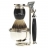 SET DE RASAGE 4 PIECES NOIR - Lames Gillette Mach 3®