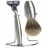 SET DE RASAGE GRIS EN ACIER INOXYDABLE - Lames Mach 3®