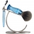 SET RASAGE 3 PIECES BLEU STAND O - Lames Mach 3®