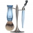 SET RASAGE 3 PIECES BLEU STAND T - Lames Mach 3®