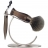 SET RASAGE 3 PIECES FUMÉ STAND O - Lames Mach 3®