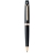 SHEAFFER Stylo Bille Sheaffer 'Valor' corps laqué noir, attributs plaqué or