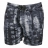 Short de bain Réversible à motifs noirs