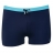 Shorty de bain bleu marine à motifs<a title='composition florale pour la saint-valentin' href='http://www.familyby.com/boutiques/detailCategorie/4211' style='text-decoration:none; color:#333'><strong> fleur</strong></a>is Athena Beach