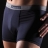 Shorty Eminence en fil d'écosse bleu nuit