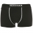 Shorty Rochas Noir à surpiqûres blanches