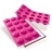 Silikomart Moule en silicone - Mini Narcisses 15 fig. coloris rose fushia