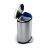 Simplehuman Poubelle semi-ronde Recycling 38L : 2 x 19L