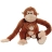 Singe peluche 42cm avec bébé