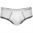 Slip taille basse blanc Calvin Klein en microfibre douce