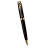 STYLO PETITE BILLE SONNET LAQUE NOIR - Finitions Or