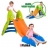 Super toboggan enfant pliable – securite – facilite de rangement – a partir de 3 ans