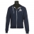 Sweat capuche zippé Converse blue denim