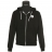 Sweat capuche zippé Converse noir