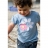 T-shirt coton bio - Blue Daisy
