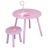 Table, tabouret et miroir