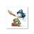 Tableau Toile Pirate 40x40 cm