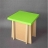 Tabouret vert Granny Smith 2-4 ans