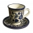 Tasses à thé bleue par 4