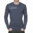 Tee-shirt à manches longues Calvin Klein Bleu pétrole