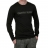 Tee-shirt à manches longues noir Calvin Klein