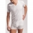Tee-Shirt blanc col V