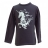 tee-shirt bleu licorne - caoutchouc