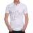 Tee-shirt col polo manches courtes blanc Calvin Klein Jeans
