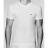 Tee-shirt col V blanc Emporio Armani en coton stretch