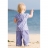Top coton bio - Dotty Love Bleu